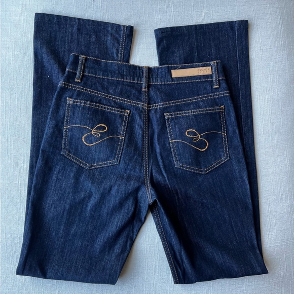 ESCADA Straight Leg Dark Wash Denim Jeans - Picture 4 of 5